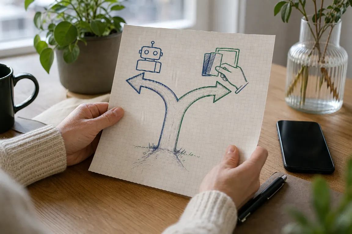 Fondrobot eller egna fonder, två vägar till samma mål
